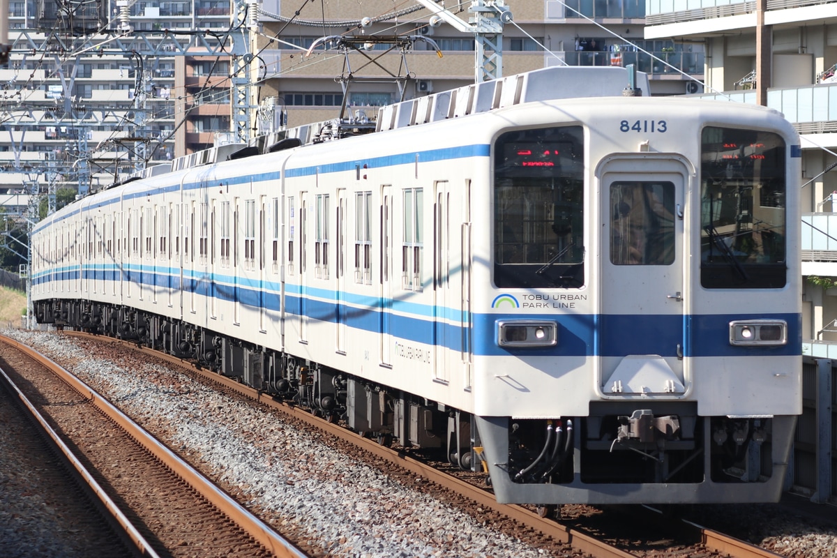 東武鉄道 南栗橋車両管区七光台支所 8000系 81113F
