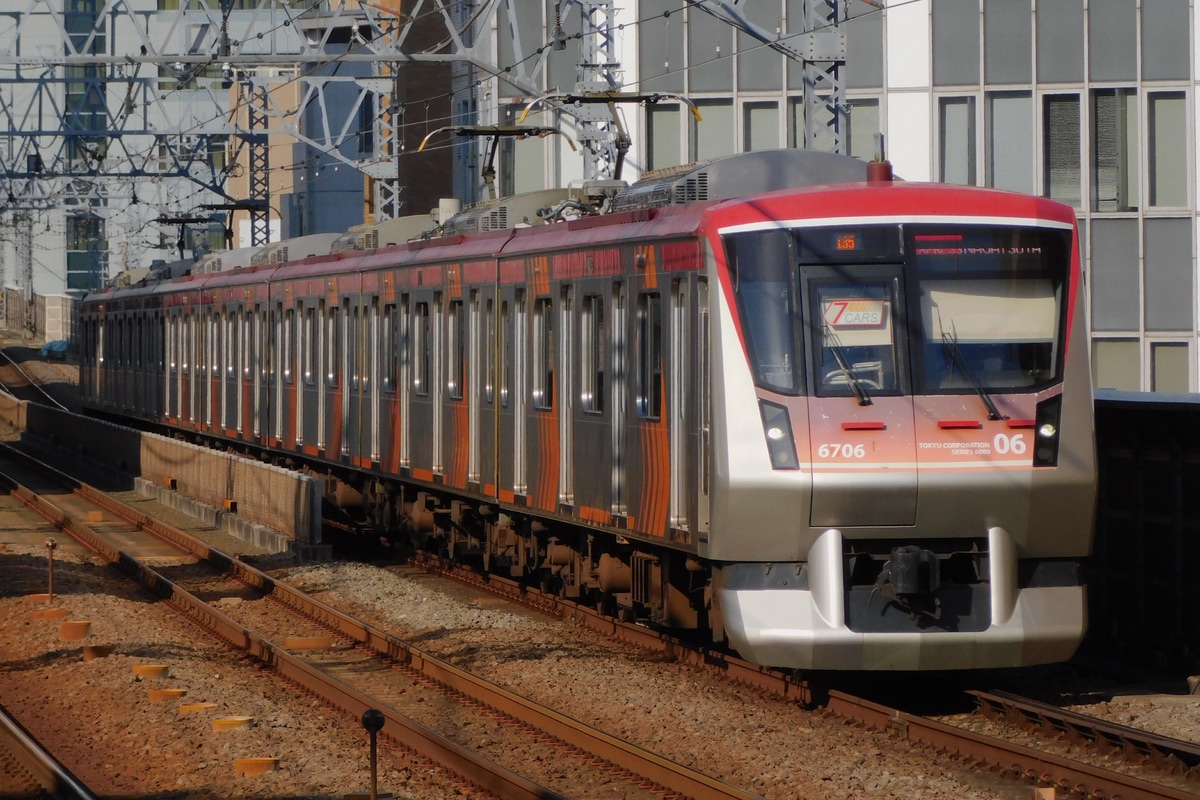 東急電鉄 長津田検車区 6000系 6106F