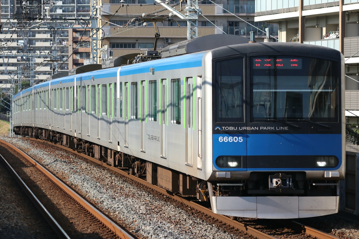 東武鉄道 南栗橋車両管区七光台支所 60000系 61605F