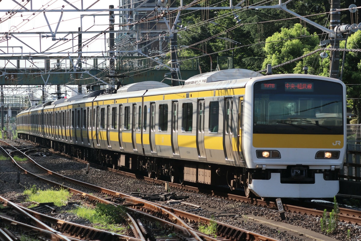 JR東日本 三鷹車両センター E231系 ミツA546編成