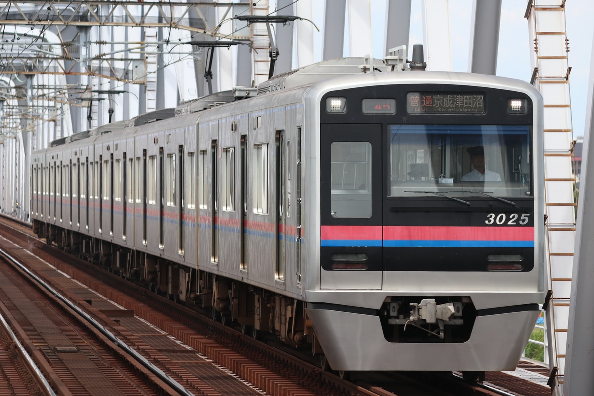 京成電鉄 宗吾車両基地 3000形 3025F