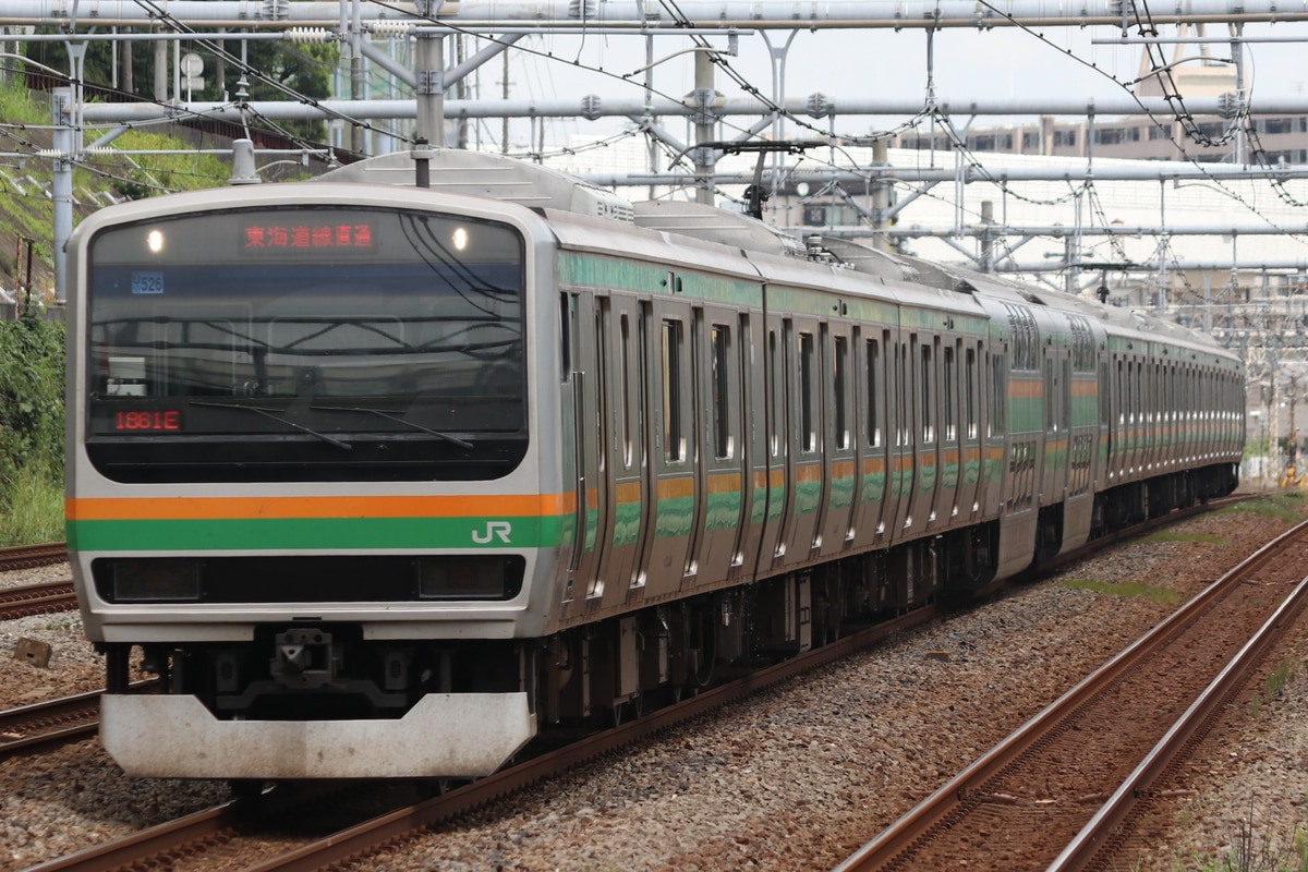 JR東日本 小山車両センター E231系 ヤマU526編成