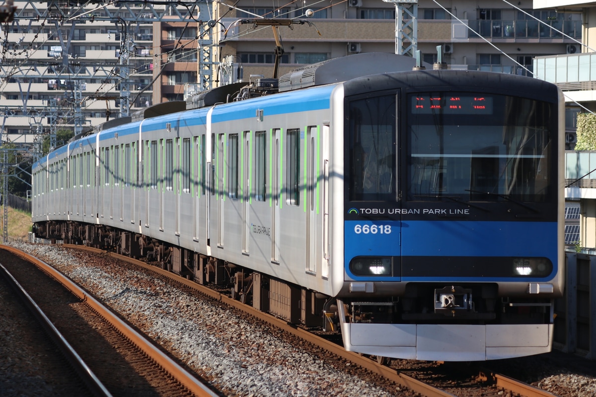 東武鉄道 南栗橋車両管区七光台支所 60000系 61618F