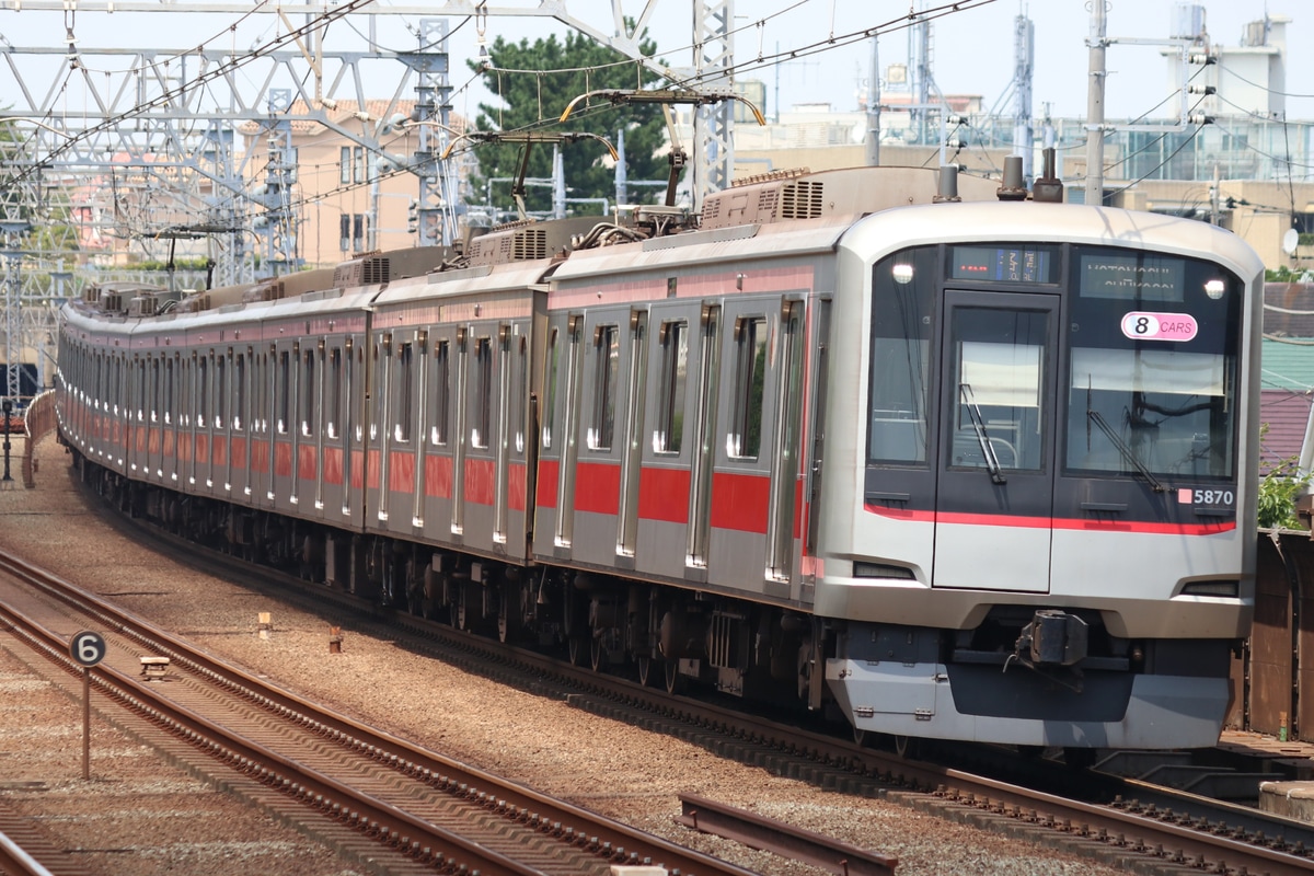 東急電鉄 元住吉検車区 5050系 5170F