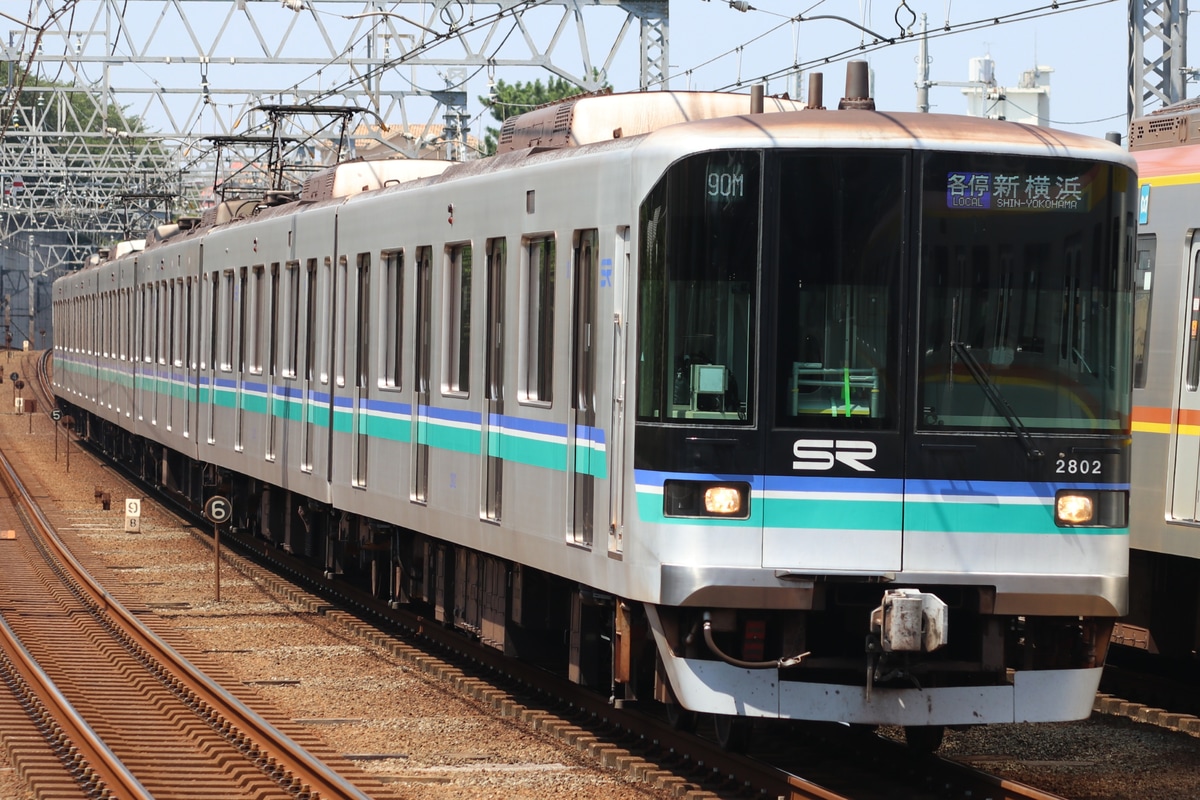 埼玉高速鉄道 浦和美園車両基地 2000系 2102F