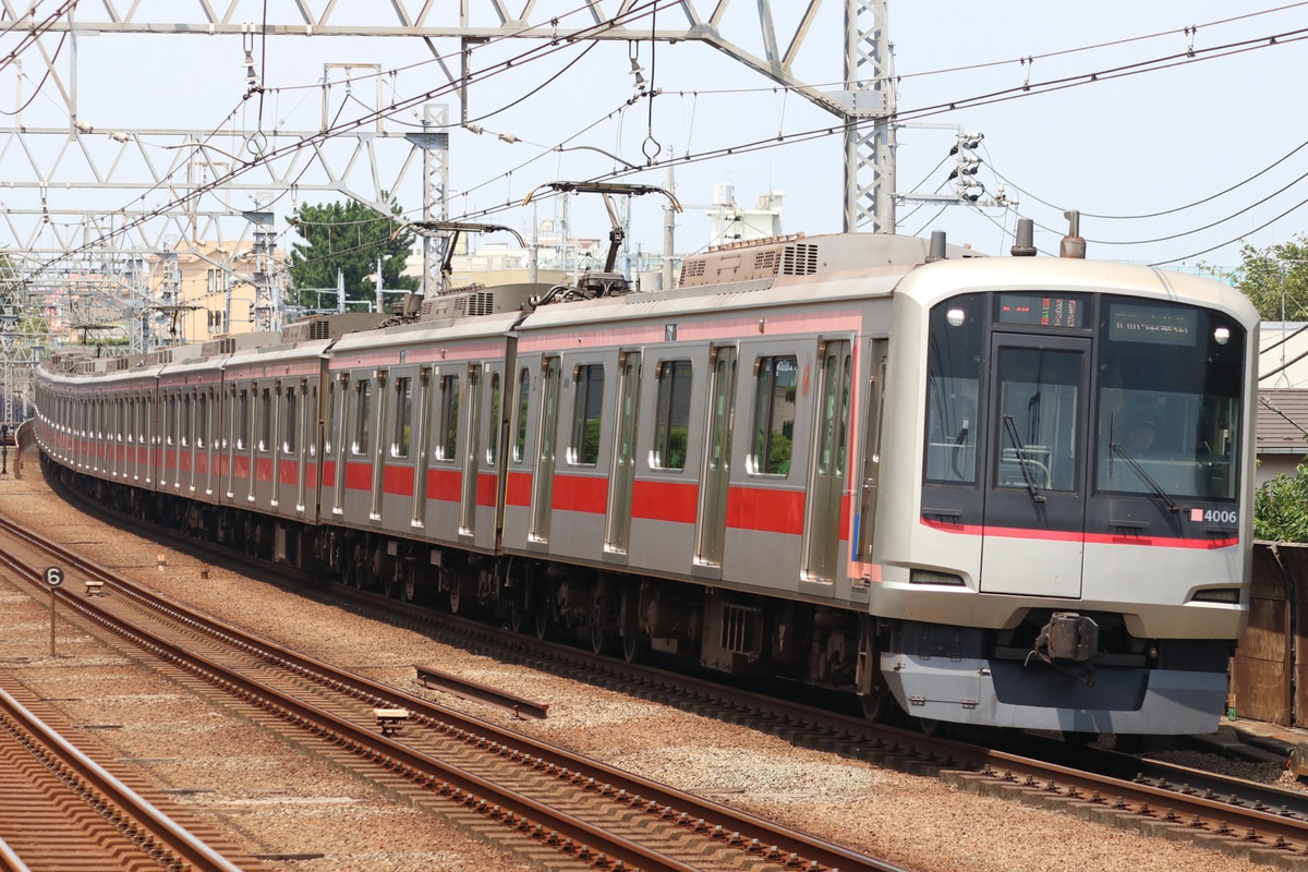 東急電鉄 元住吉検車区 5050系 4106F