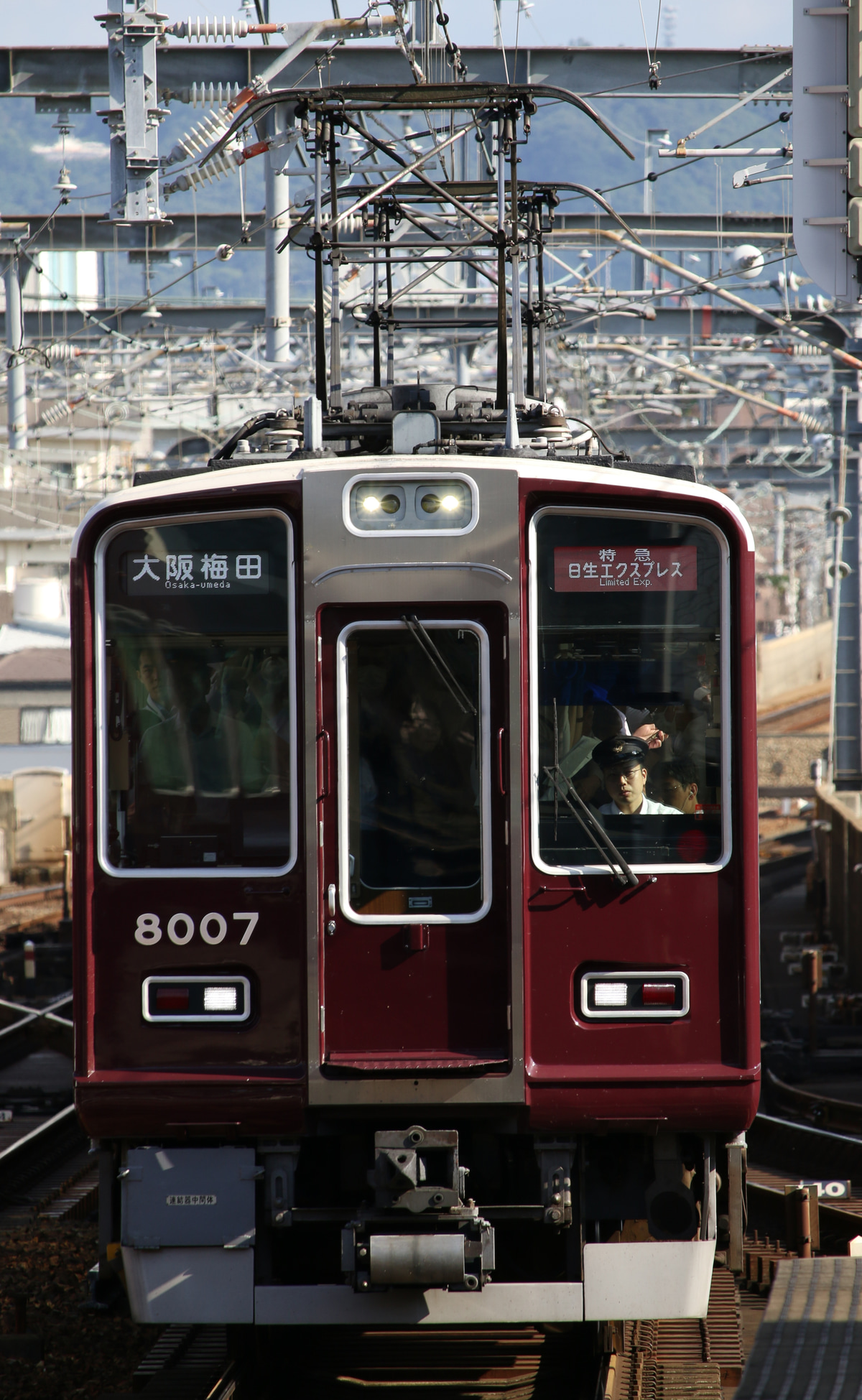 阪急電鉄 平井車庫 8000系 8007F