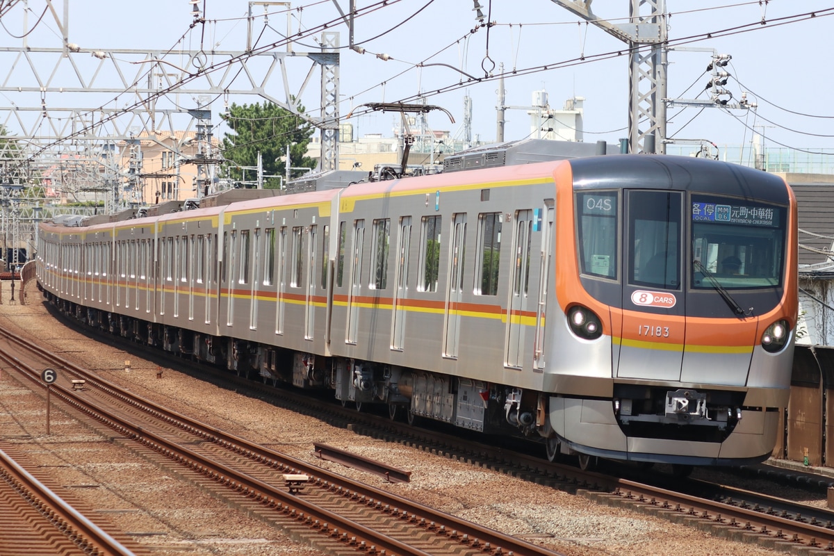 東京メトロ 和光検車区 17000系 17183F