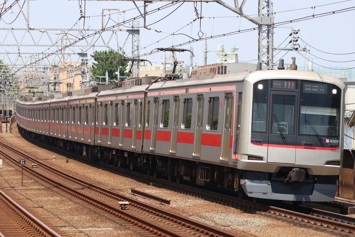 東急電鉄 元住吉検車区 5050系 4109F