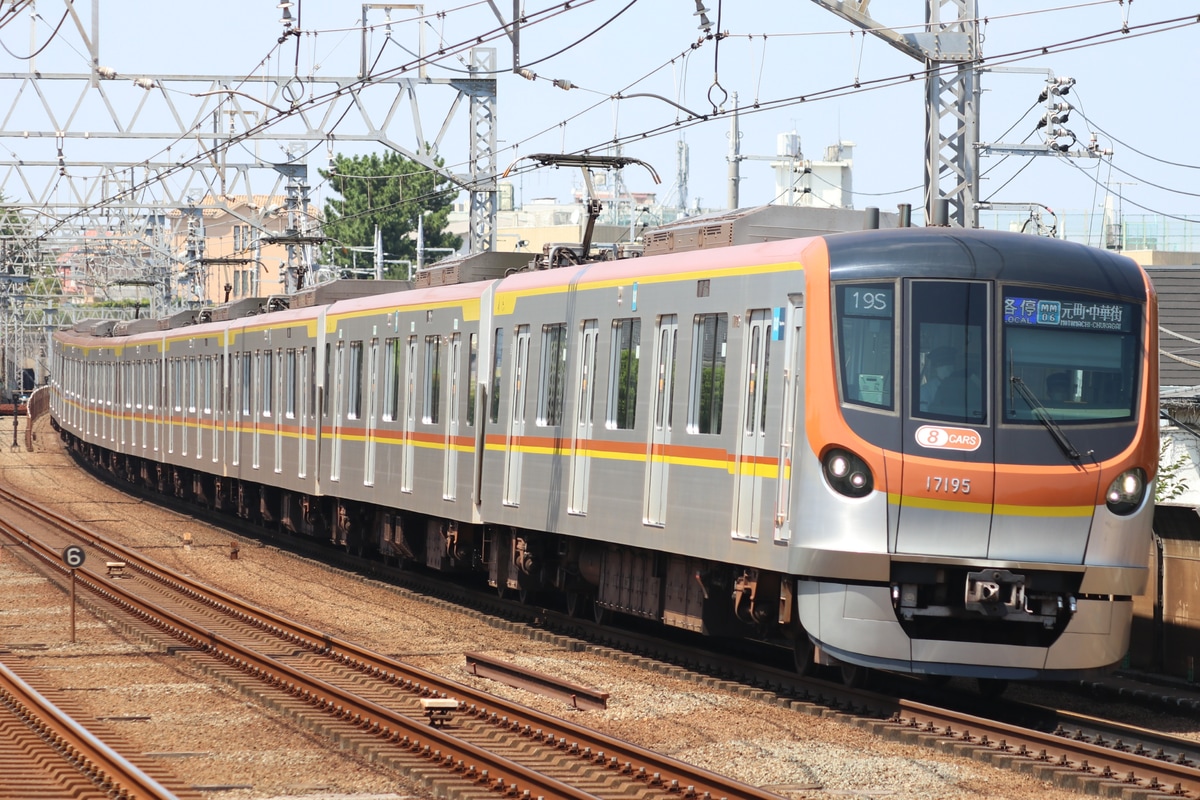 東京メトロ 和光検車区 17000系 17195F