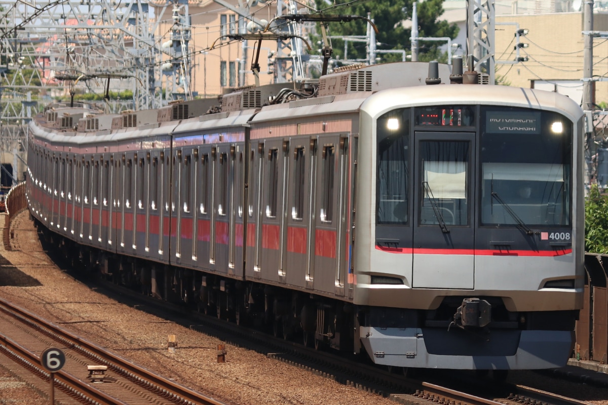 東急電鉄 元住吉検車区 5050系 4108F