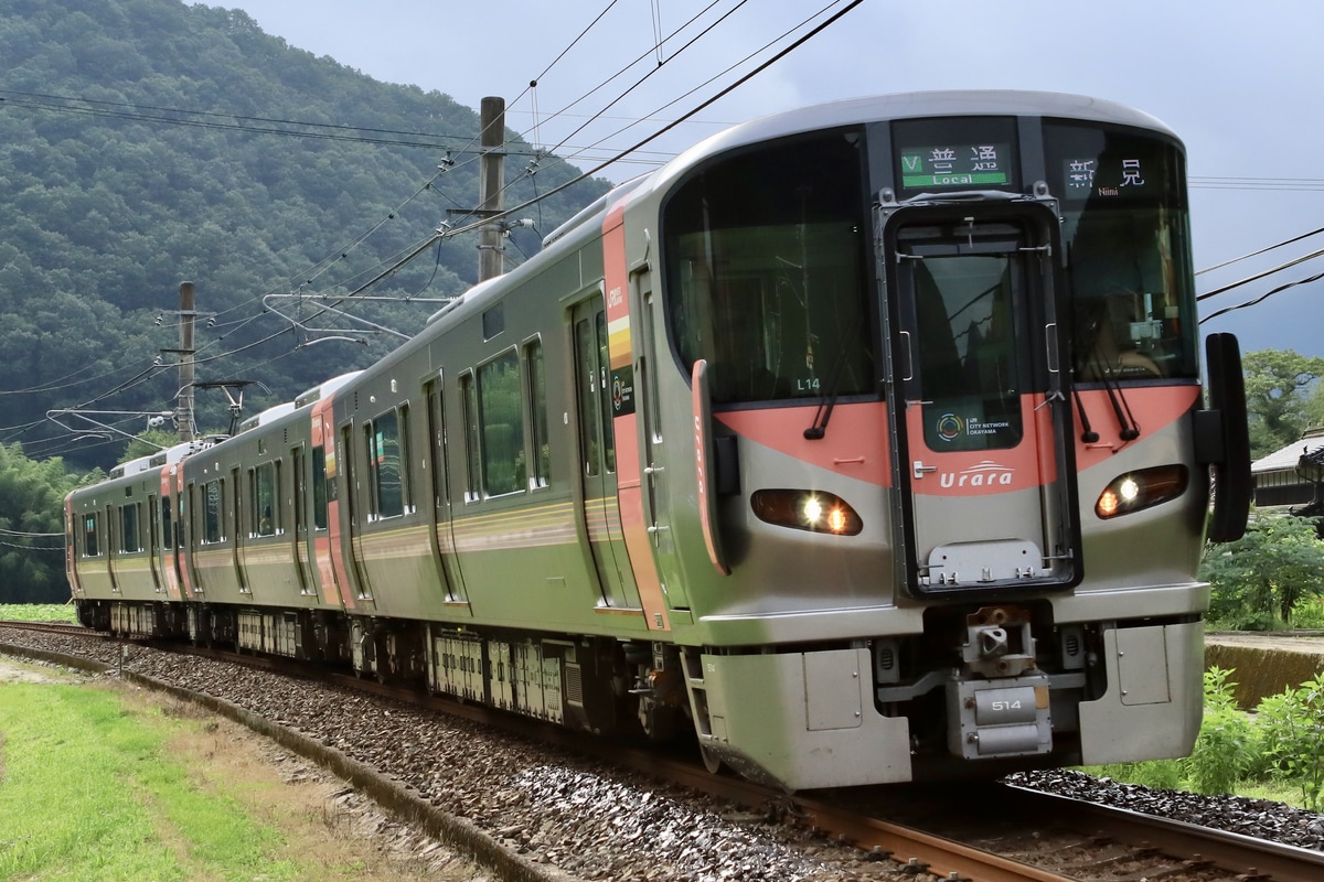 JR西日本 下関総合車両所岡山電車支所 227系 L14編成