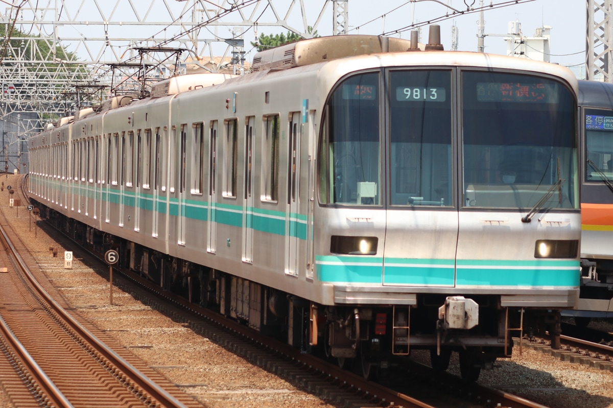 東京メトロ 王子検車区 9000系 9113F