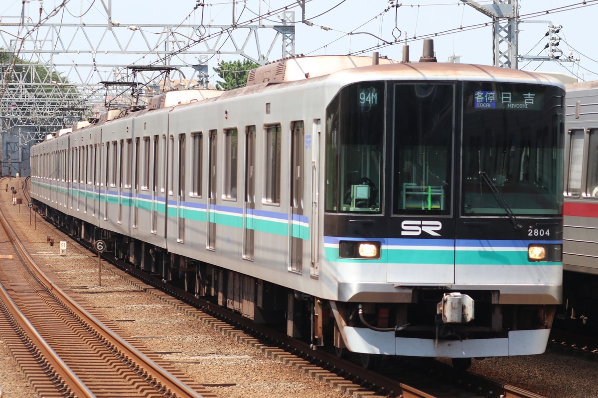 埼玉高速鉄道 浦和美園車両基地 2000系 2104F