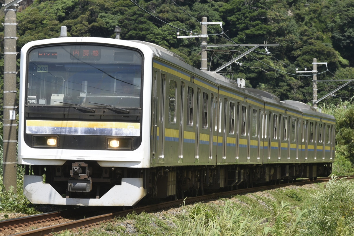 JR東日本 幕張車両センター 209系 マリC403編成