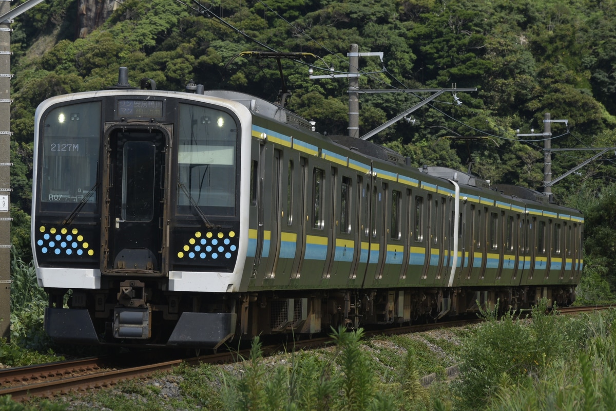 JR東日本 幕張車両センター E131系 マリR07編成