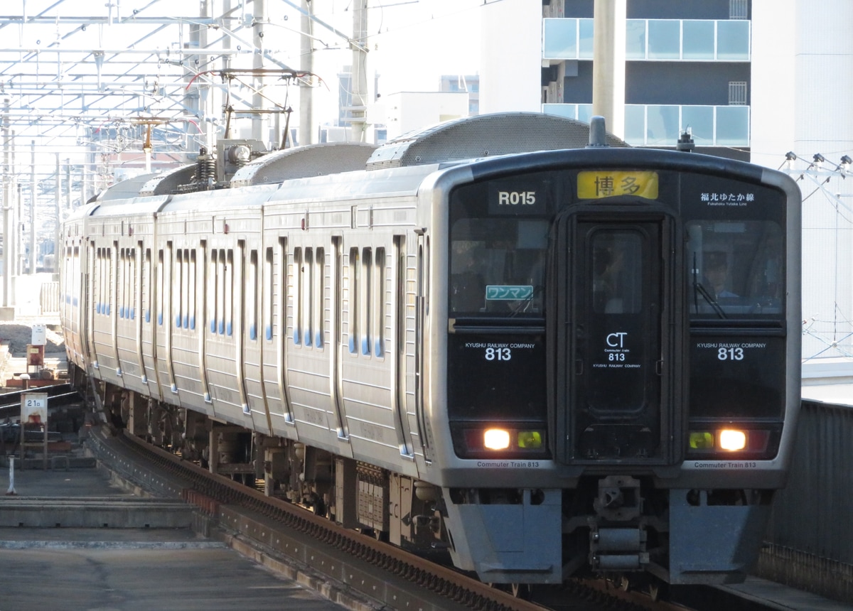 JR九州 直方車両センター 813系 RG015編成