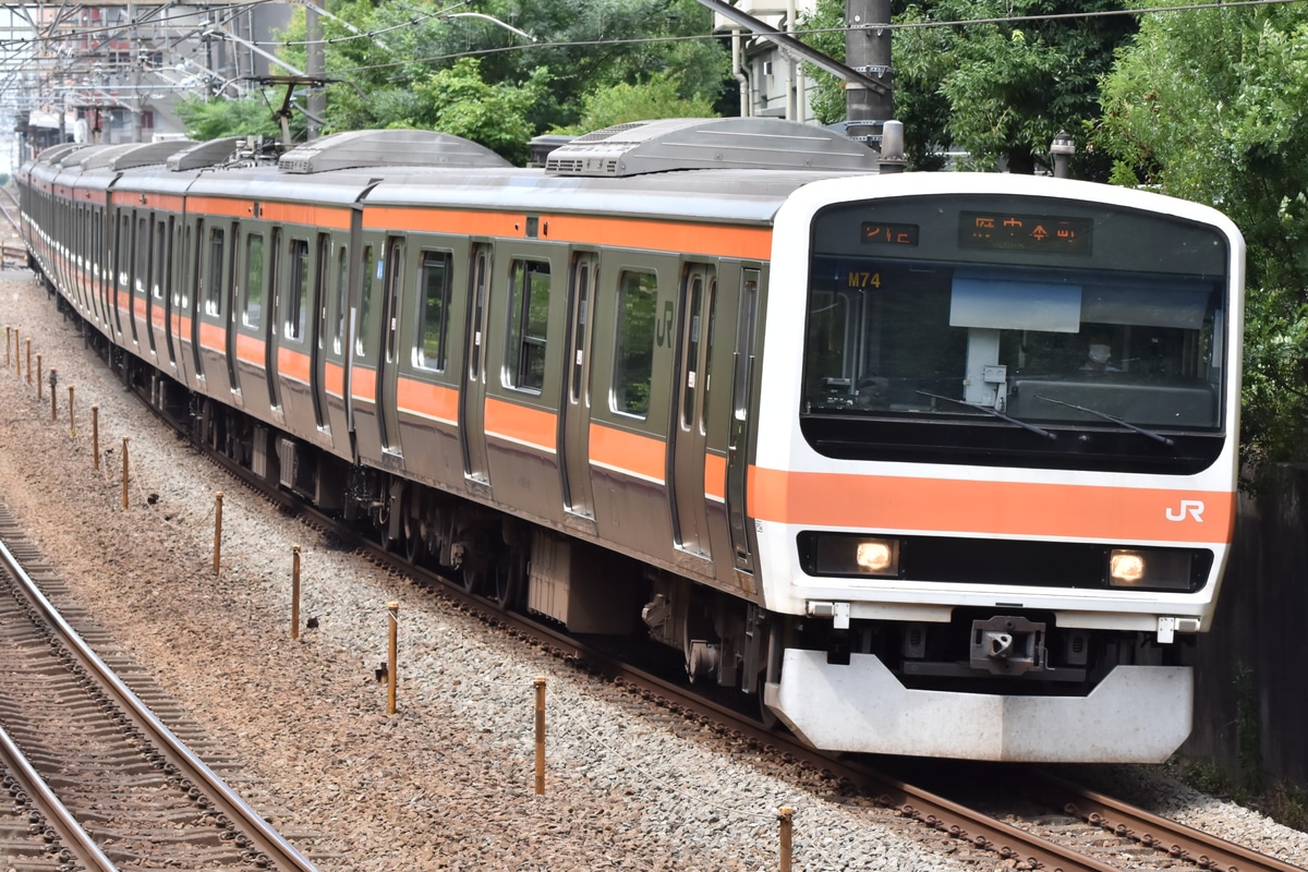 JR東日本 京葉車両センター 209系 ケヨM74編成