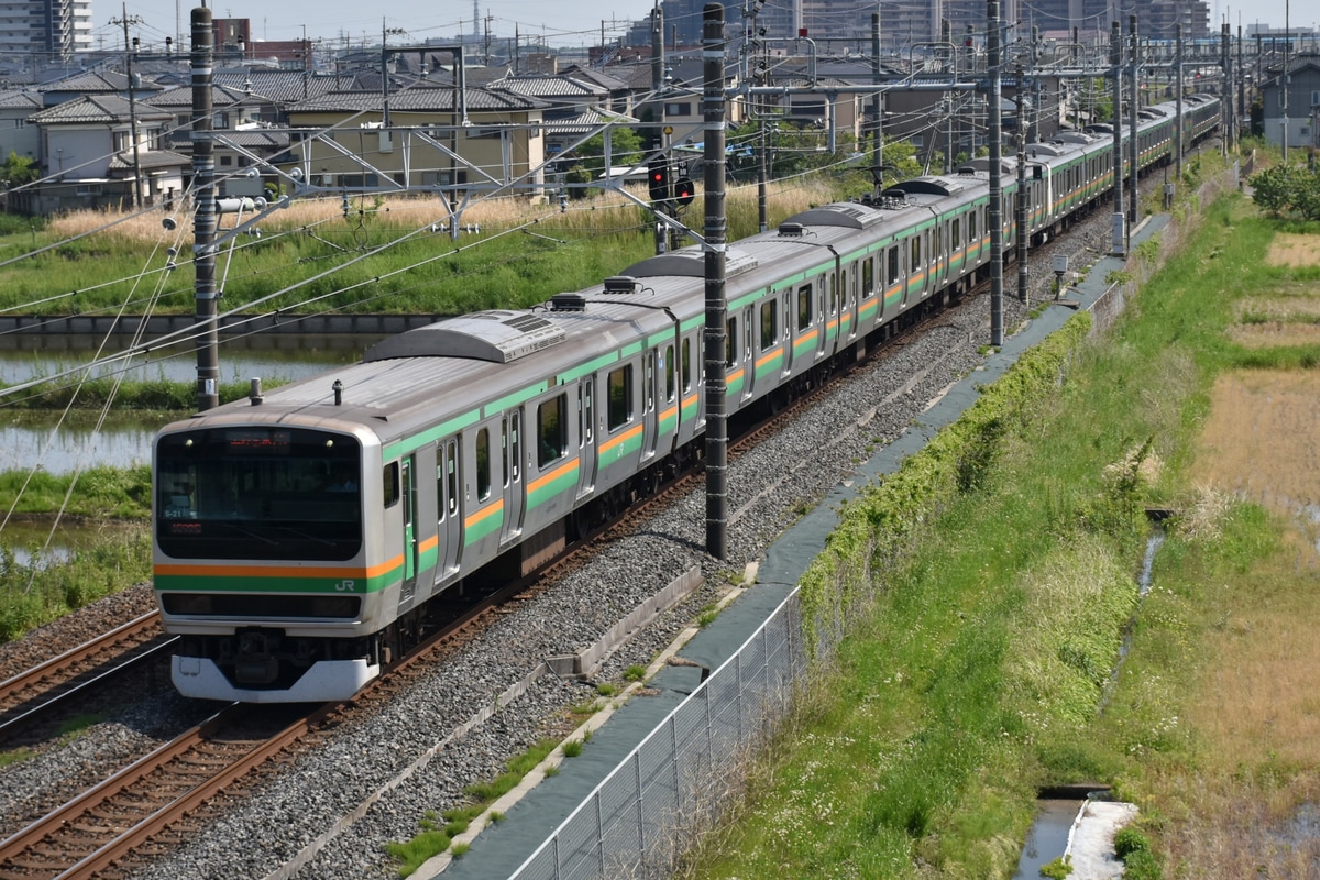 JR東日本 国府津車両センター E231系 コツS-21編成