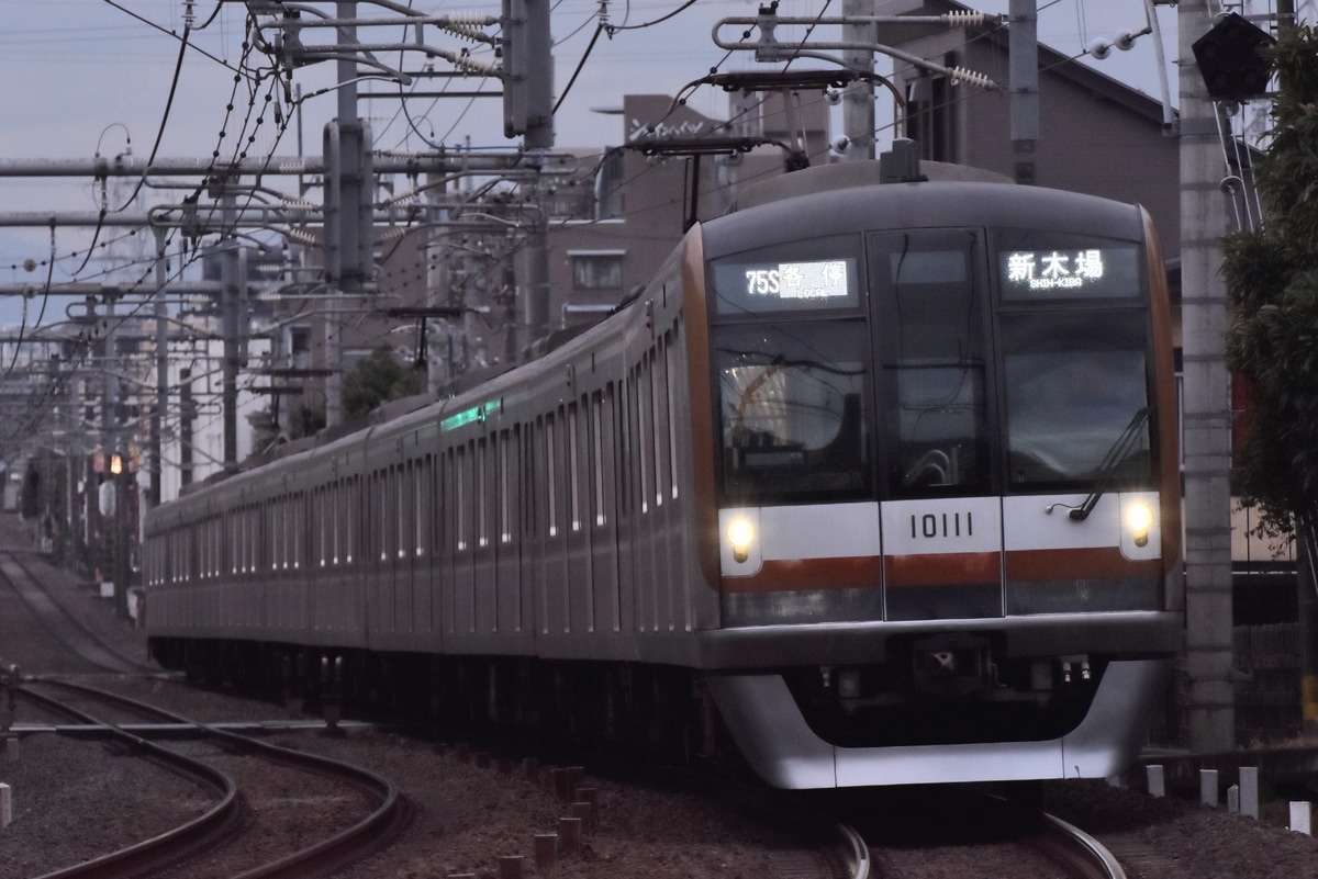 東京メトロ 和光検車区 10000系 10111F