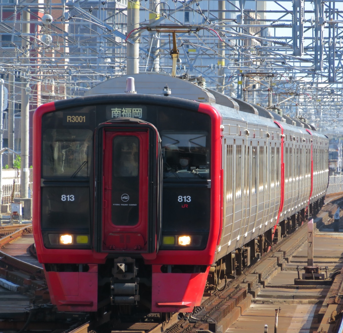 JR九州 南福岡車両区 813系 RM3001編成