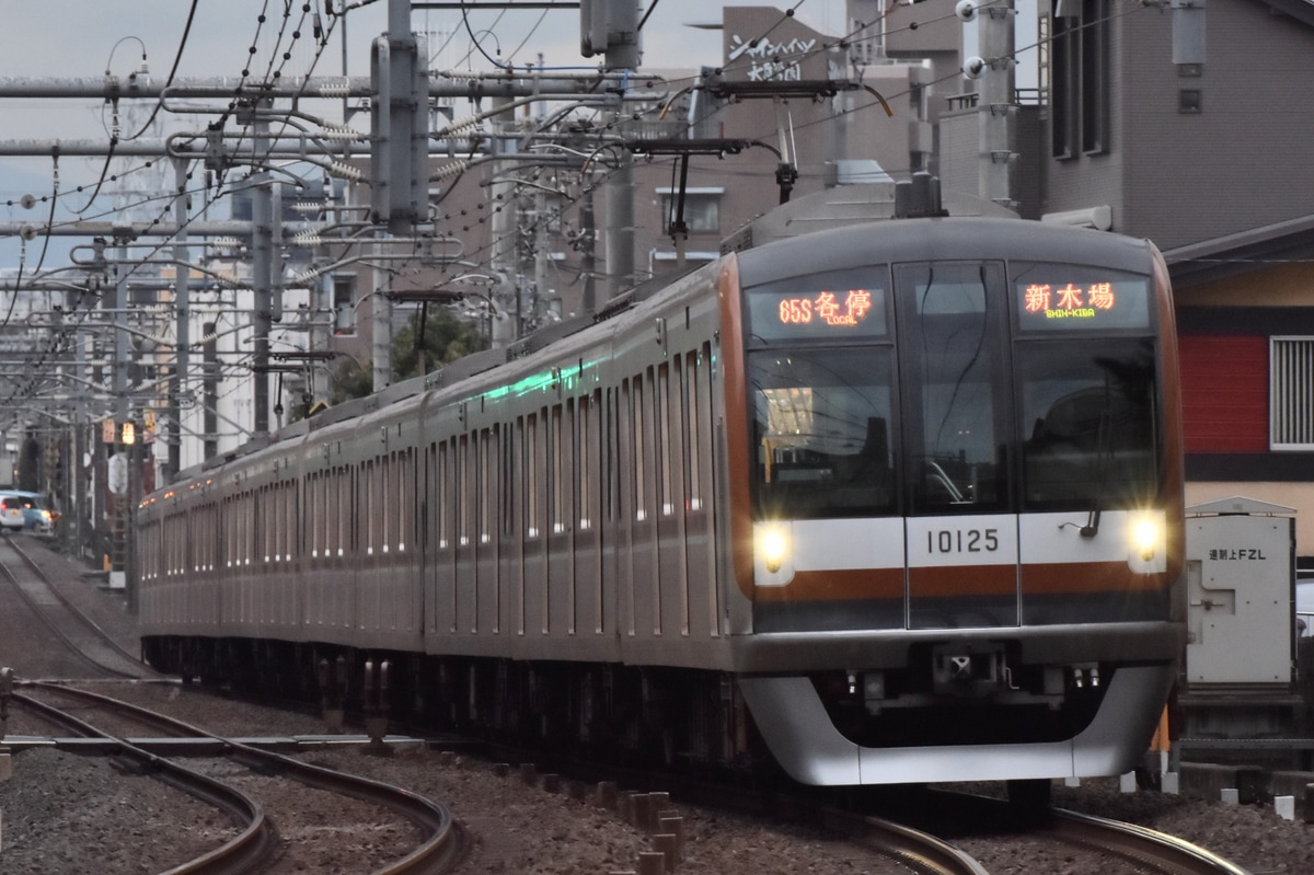 東京メトロ 和光検車区 10000系 10125F