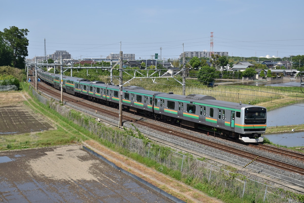 JR東日本 小山車両センター E231系 ヤマU531編成