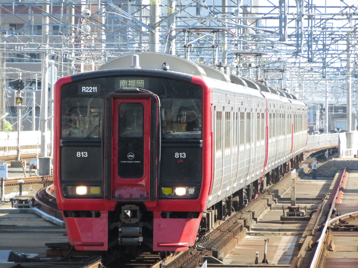 JR九州 南福岡車両区 813系 RM2211編成