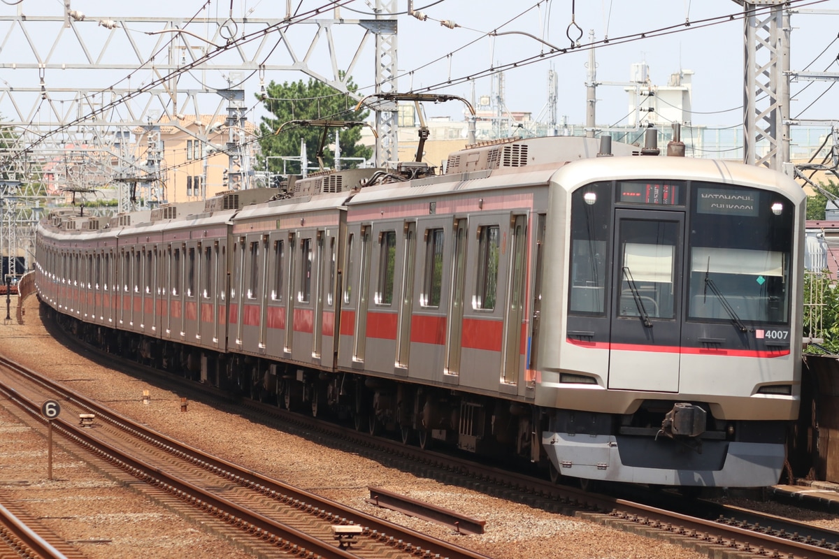 東急電鉄 元住吉検車区 5050系 4107F