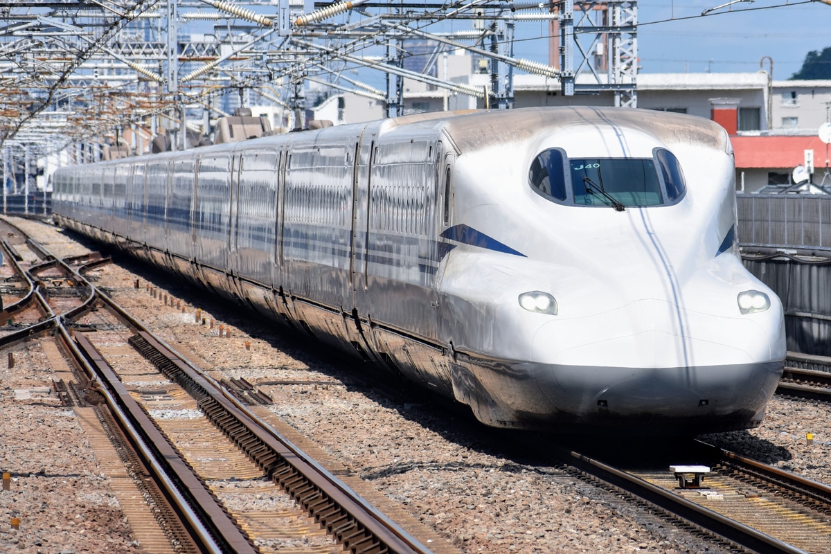 JR東海 大井車両基地 N700S系 トウJ40編成