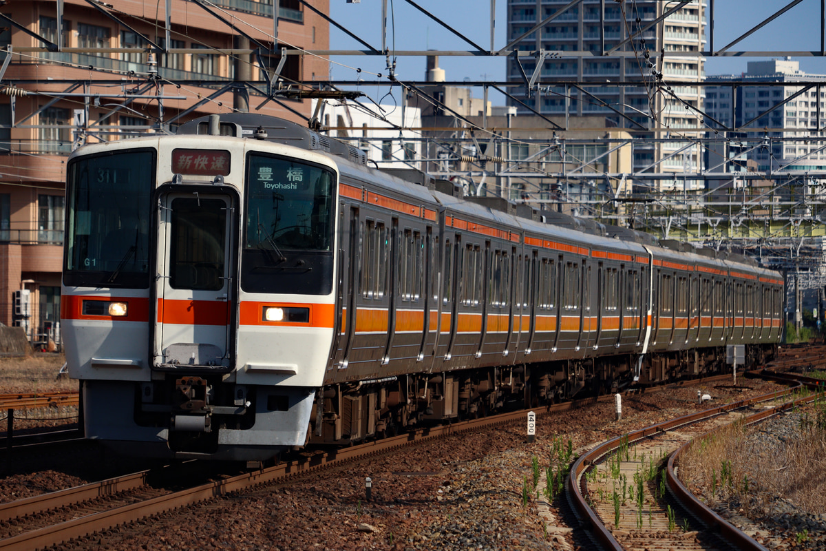 JR東海 大垣車両区 311系 カキG1編成