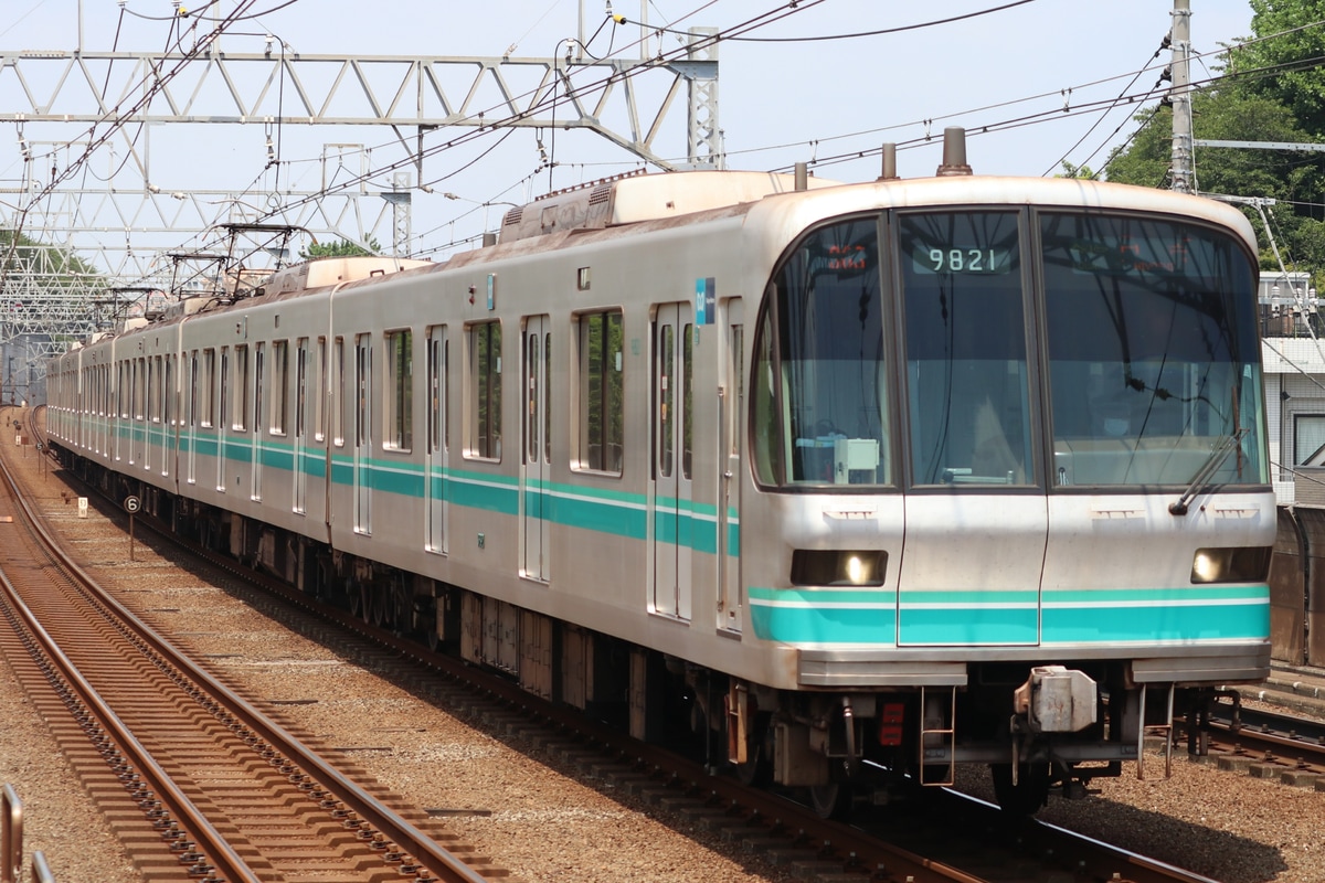 東京メトロ 王子検車区 9000系 9121F