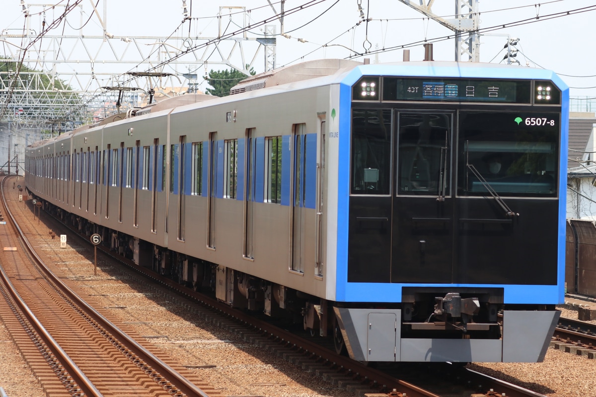 東京都交通局 志村検車場 6500形 6507F