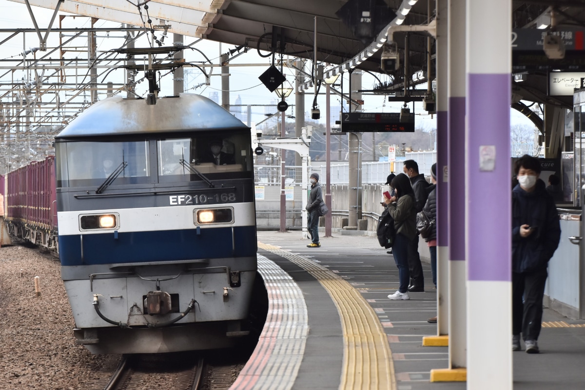 JR貨物 吹田機関区 EF210 168