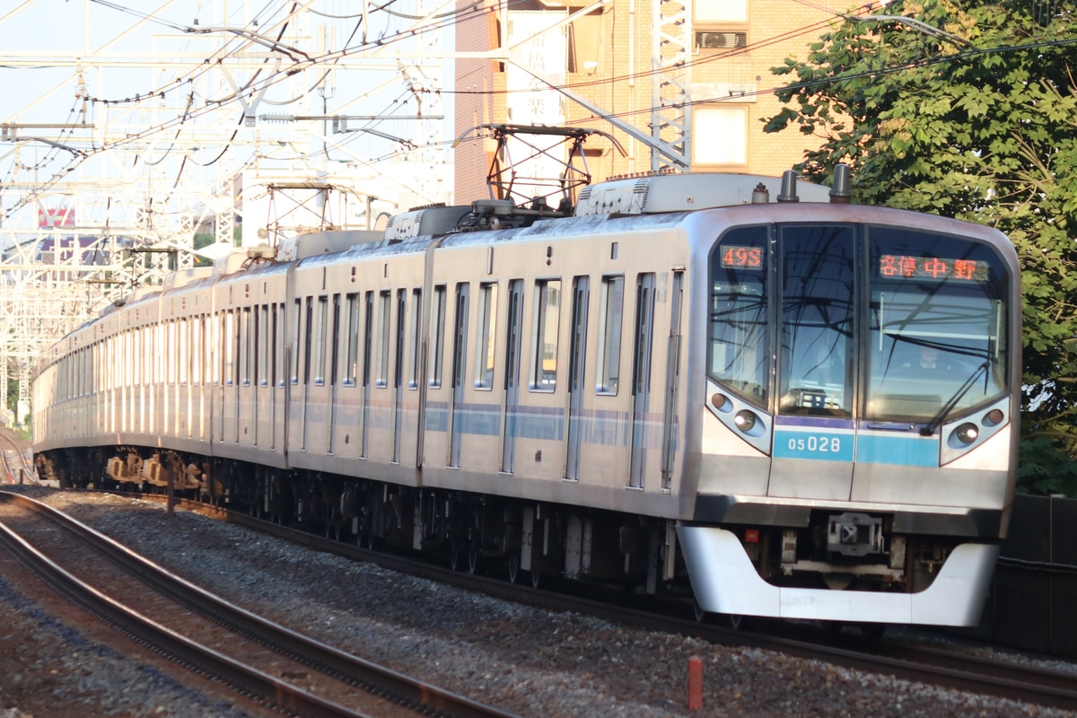 東京メトロ 深川検車区 05系 05-128F