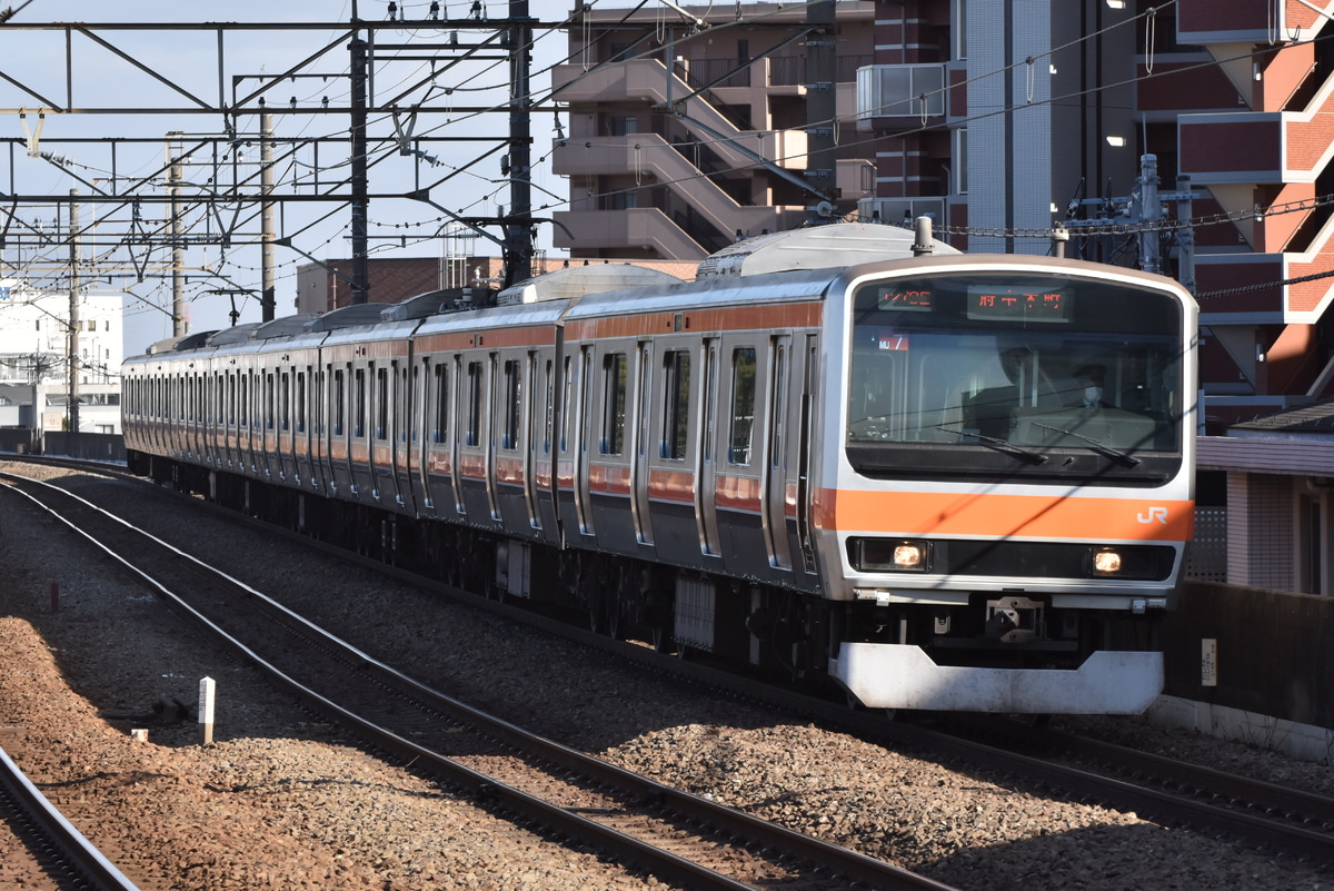 JR東日本 京葉車両センター E231系 ケヨMU7編成