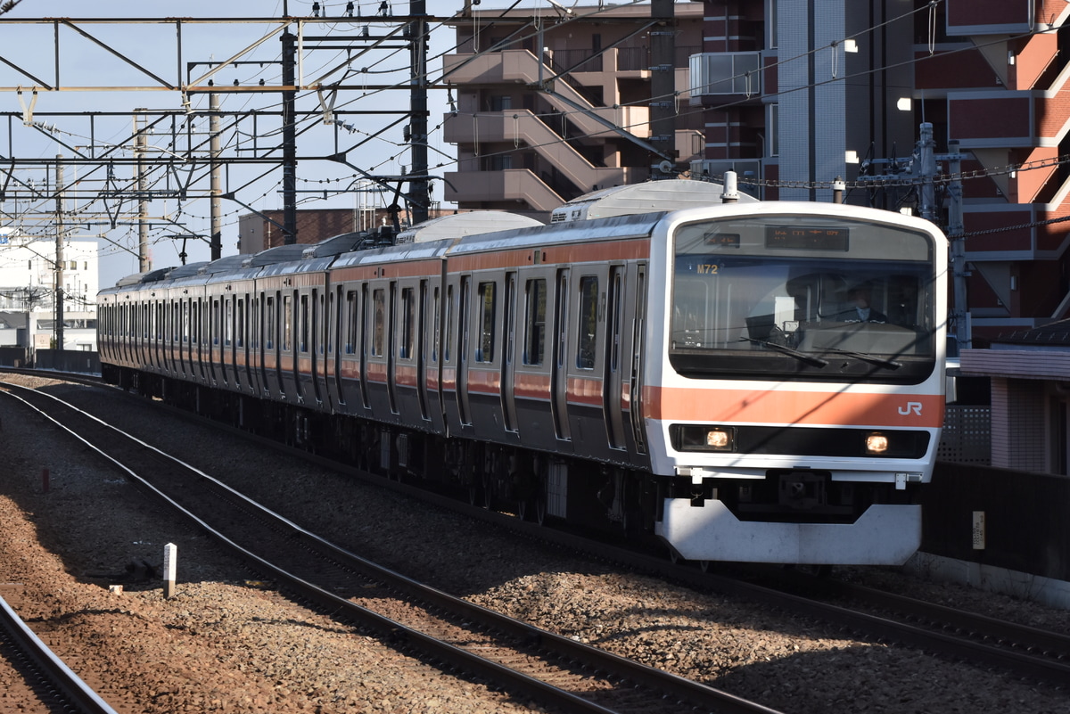 JR東日本 京葉車両センター 209系 ケヨM72編成