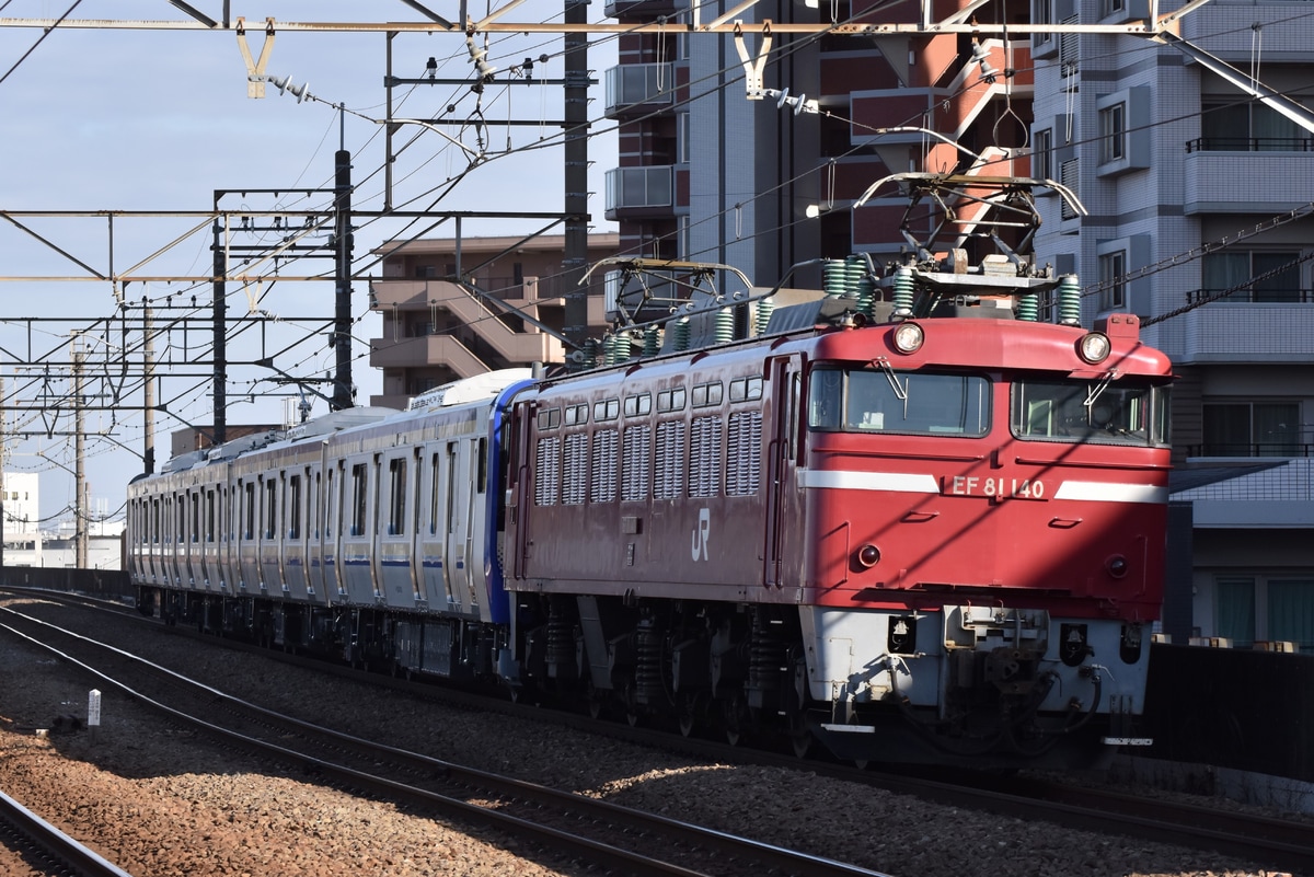 JR東日本 新潟車両センター EF81 EF81-140