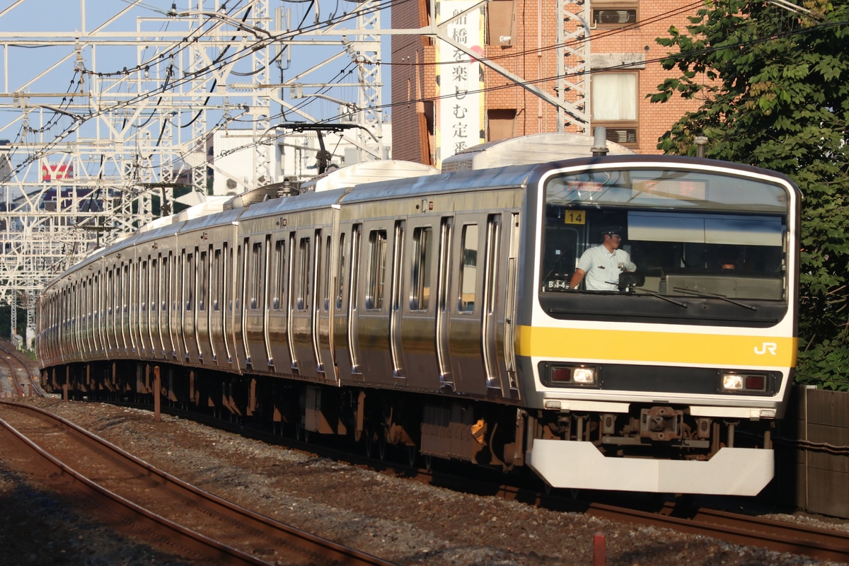 JR東日本 三鷹車両センター E231系 ミツB14編成