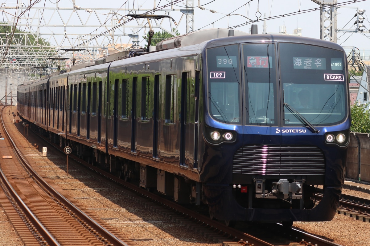 相模鉄道 かしわ台車両センター 21000系 21109F