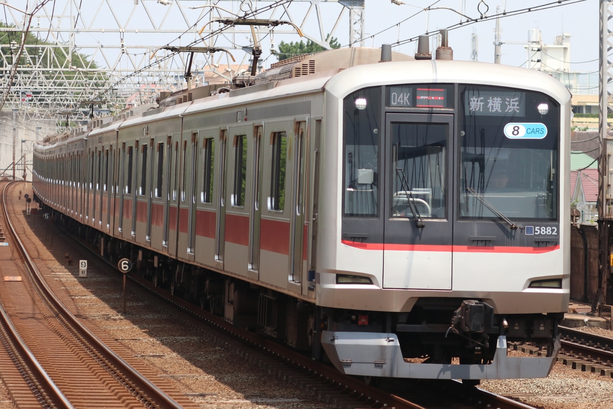 東急電鉄 元住吉検車区 5080系 5182F