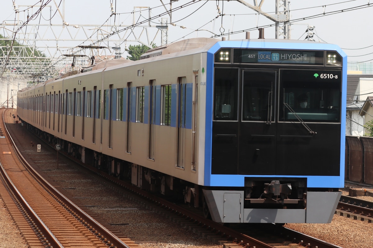 東京都交通局 志村検車場 6500形 6510F