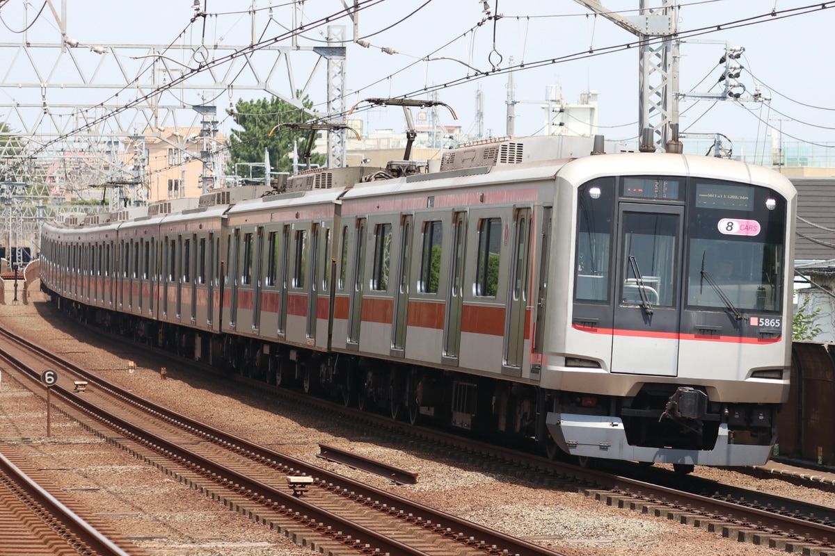 東急電鉄 元住吉検車区 5050系 5165F