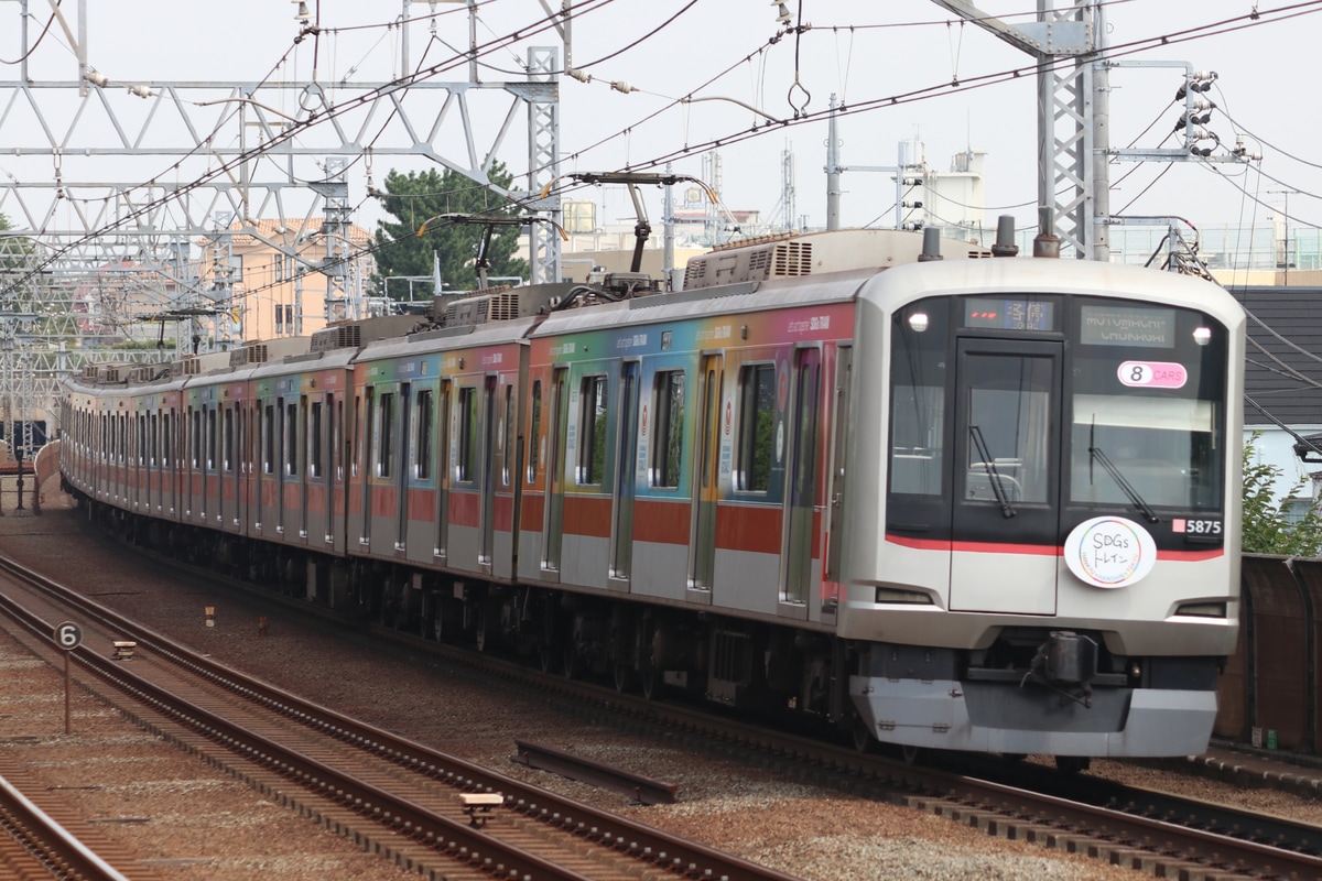 東急電鉄 元住吉検車区 5050系 5175F