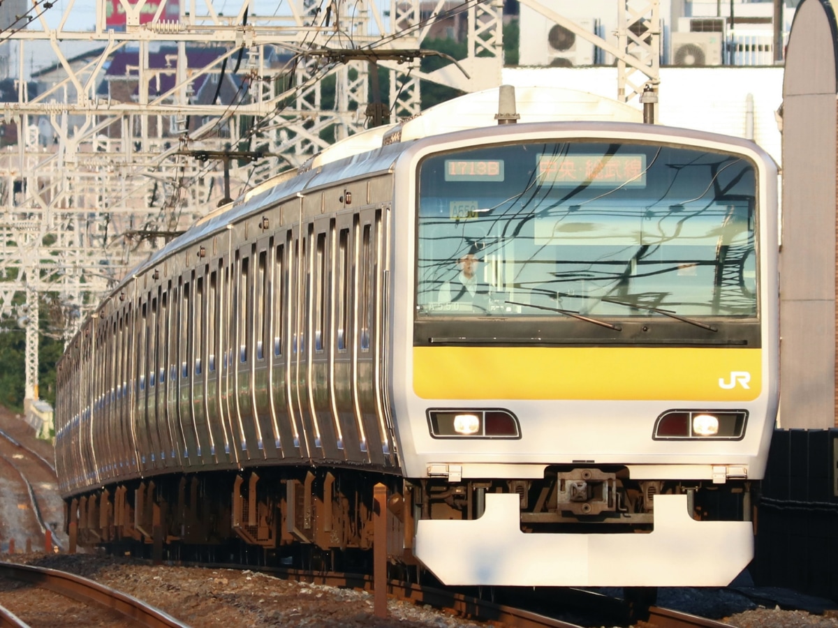 JR東日本 三鷹車両センター E231系 ミツA550編成