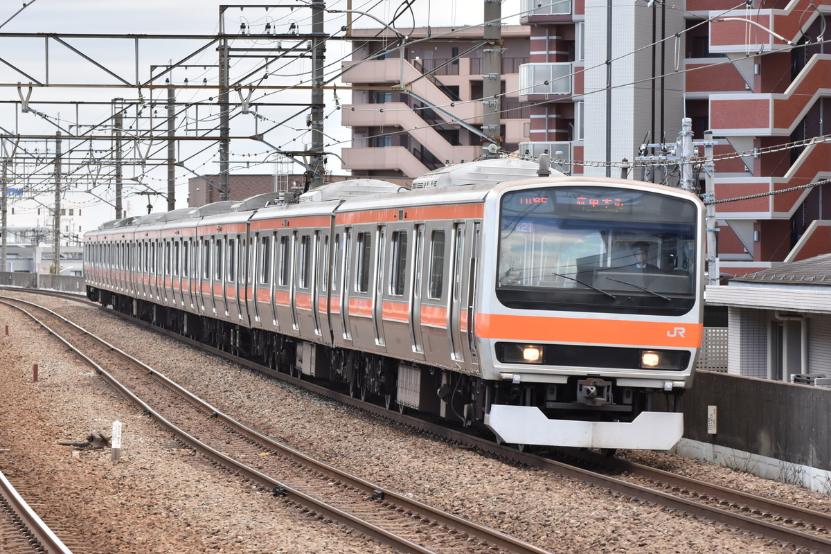 JR東日本 京葉車両センター E231系 ケヨMU21編成