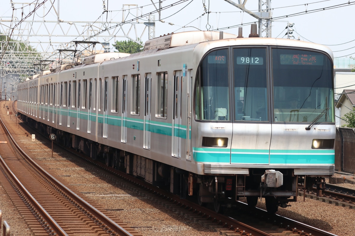 東京メトロ 王子検車区 9000系 9112F