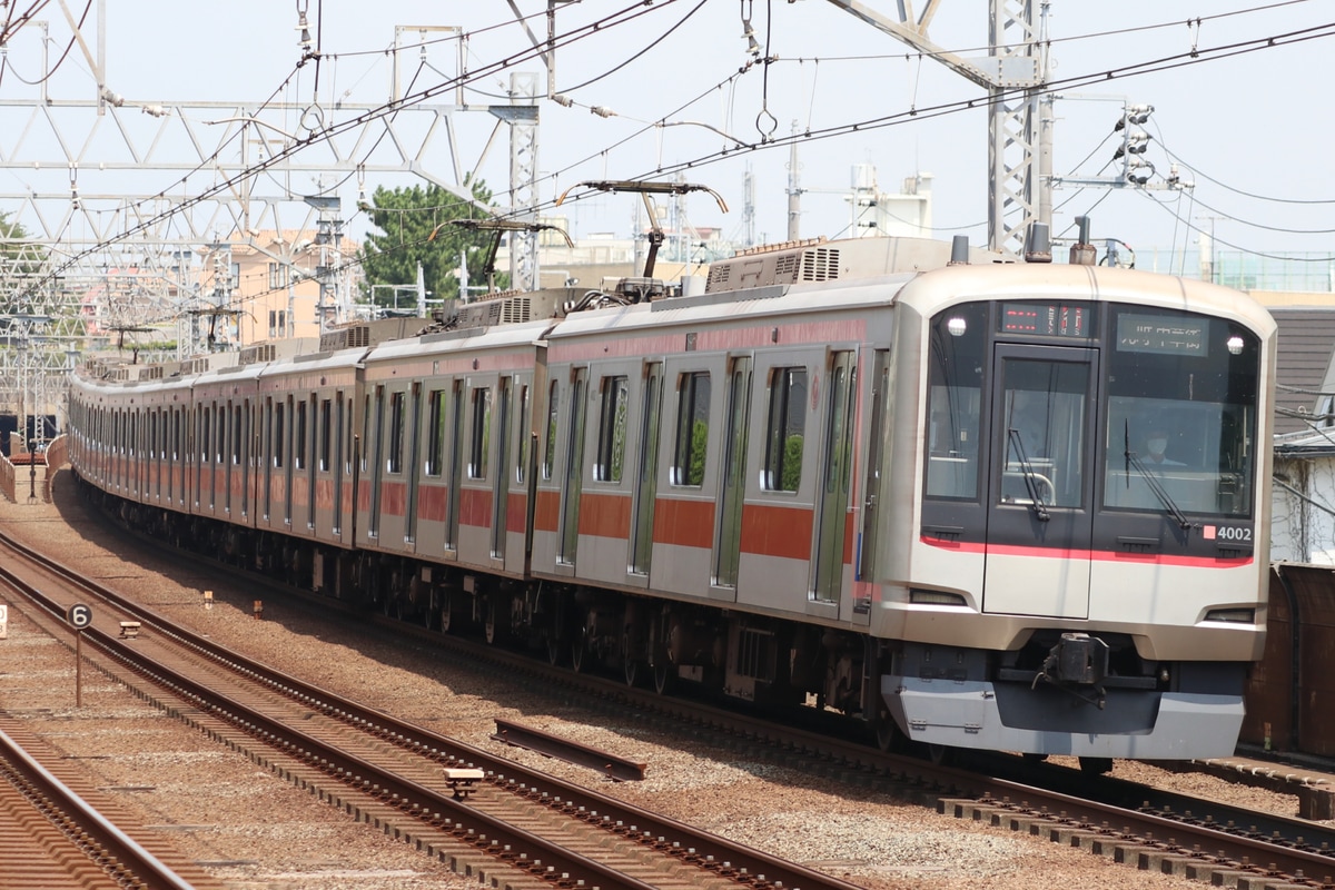 東急電鉄 元住吉検車区 5050系 4102F