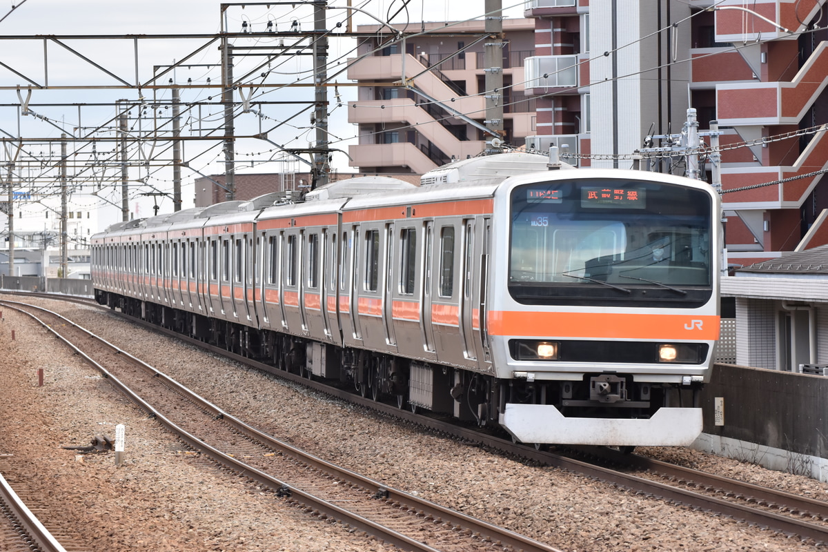 JR東日本 京葉車両センター E231系 ケヨMU35編成