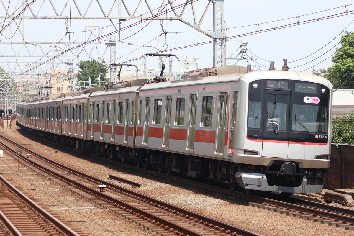 東急電鉄 元住吉検車区 5050系 5154F